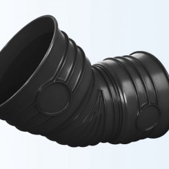 MAGNACOR Līkums gofrēts D250/90