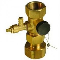 Kapes ventilis izplēšanas traukiem DN25    