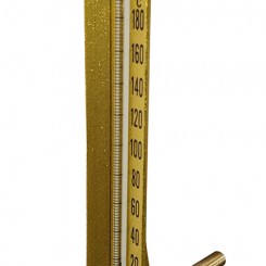 Termometrs  stūra, H200,1/2