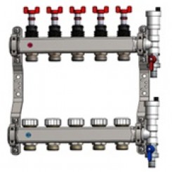 Kolektors ar plūsmas mērī. ner. ter. ECOline  (UFSA-A) 9 kont KAN