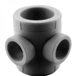 Krustgabals D  40/25 plast.(stūra)