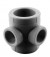 Krustgabals D  40/20 plast.(stūra)